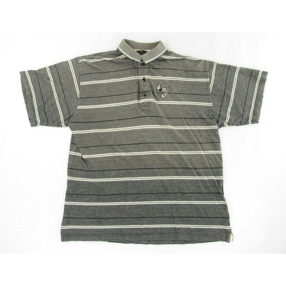 Greg Norman Mens Golf Polo Disney Mickey Mouse Golfing - Picture 1 of 6